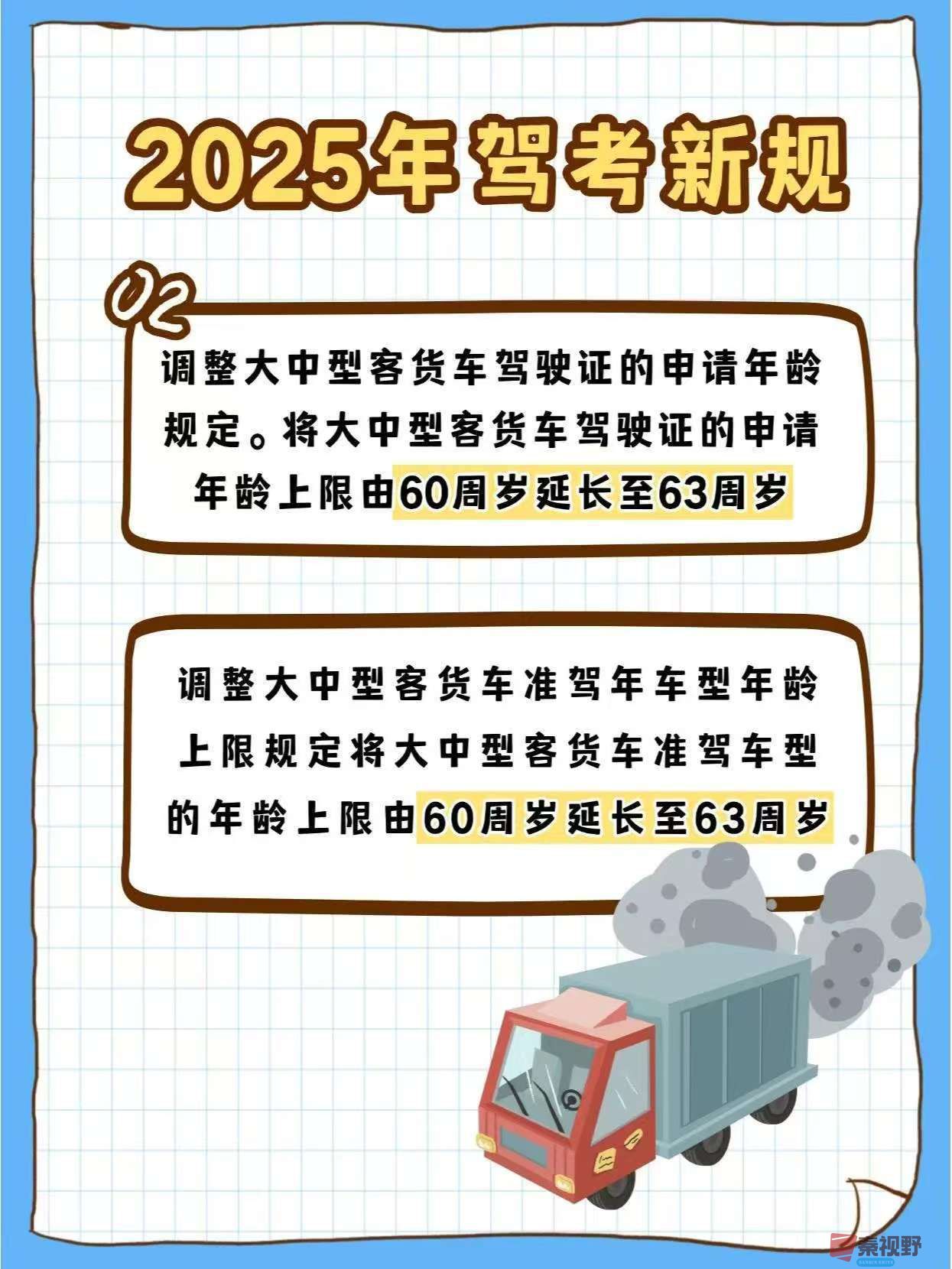 2025驾驶证年龄限制大调整  老年驾驶人迎来新机遇  