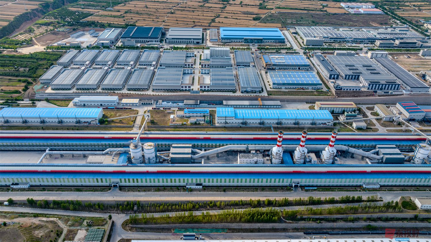 <strong>铜川市董家河工业园区全貌【摄影张宝光】</strong>