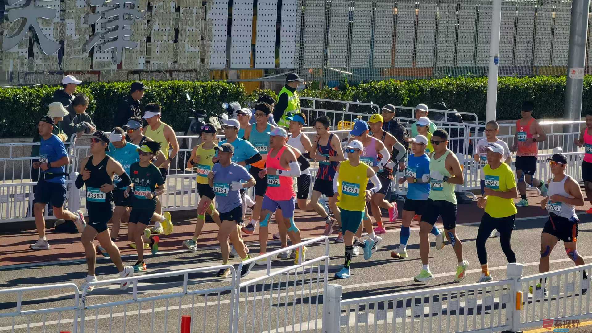 秋季马拉松【摄影马世国】